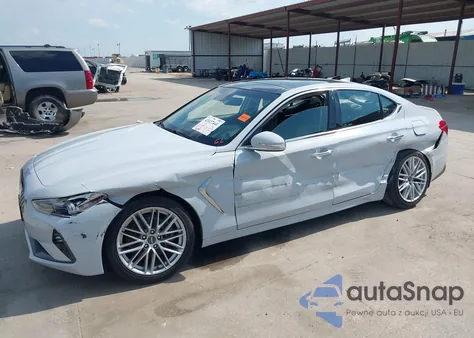 2020 Genesis G70 2.0T Rwd из США, поврежденный, VIN KMTG34LA0LU055631